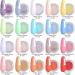 Aikker 20 Spring Colours Dip Powder Nail Kit - 27 Pcs Glitter Purple Pink Orange Acrylic Dipping Powder Set with Base Top Coat Activator - French Nail Art Manicure AK33 - Buy Online on SooperMarket.com