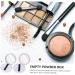 Healeved 2pcs Dispensing Empty Toner Cosmetic Pot Finish Powder Jar Loose Powder Compact Glass - Buy Online on SooperMarket.com