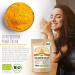 Organic Golden Milk 600g | EWL Natural Products | Turmeric Ginger Ashwagandha Ceylon Cinnamon & Coconut Blossom Sugar - Buy Online on SooperMarket.com