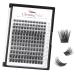 Glowing Win Single Eyelashes Extensions - 144 PCS DIY Cluster Lashes 8-16mm | Natural Wispy Individual False Eyelashes - Buy Online on SooperMarket.com