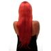 WIG ME UP Sexy Long Straight Fire Red Wig - 70cm Parting | Shop Internationally - Buy Online on SooperMarket.com