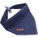 Lionet Paws Dog Bandana Headscarf - Blue Dotted Triangular Scarf for Dogs (Pack of 1) - Stylish Pet Accessory for International Shipping - Buy Online on SooperMarket.com