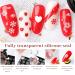 Nail Art Stamp - Transparent Soft Nail Design Tool with Cockroach Patterns for French Smile Line Manicure - Buy Online on SooperMarket.com