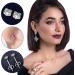 LUCKMORA 14K White Gold Earring Backs | 0.15g AU585 Butterfly Replacements for Studs | Hypoallergenic Pierced Secure Design - Buy Online on SooperMarket.com