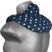 Cozy Neck Pillow with Stand-Up Collar - Stars Blue | Rapeseed Heat Pad & Warmer for Ultimate Comfort - Buy Online on SooperMarket.com