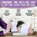 Eco-Friendly Laundry Detergent Sheets - Space-Saving Lavender Soap Strips for 80 Loads | Mess-Free Travel-Friendly Efficient Cleaning - Buy Online on SooperMarket.com