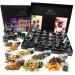 Hallingers Merry Christmas - 24 varieties Tea gift set for Advent vegan in screw glasses (set) - Mother's Day gift & gift ideas for Father's Day |Congratulations congratulations friendship recovery 24er tea Merry Christmas
