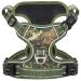 Heele dog crockery dog harness for small dogs release on the neck front back clips. Clips dog dishes adjustable.