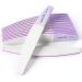 Buy Canvalite 12stk Nail Files for Gel Polish Professional 100/180 Double-Sided Washable & Reusable Nail Buffers | International Shipping Available - Buy Online on SooperMarket.com