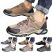 Men's Waterproof Outdoor Fitness Shoes - Non-Slip Elegant Gym Sneakers for Running & Walking - Black 46 EU - Buy Online on SooperMarket.com