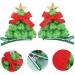 ABOOFAN 2 Pairs Christmas Tree Barrette Christmas Tree Hair Clips Kids Tiara Mini Santa Hats Christmas Hair Clip Hair Barrettes for Girls Mini Tiara Xmas Hairpin Baby Iron Antlers Filler - Buy Online on SooperMarket.com