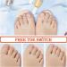 6-Piece Double Toe Straightener & Hammer Toe Splint Set - Relieve Foot Pain, Claw & Overlapping Toes - Beige - Buy Online on SooperMarket.com