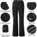 Outdoor Ventures Women's Snow Pants - Waterproof, Windproof, Insulated Ski Pants - Classic Black (Size 6, 31 Inseam) - New Version - Buy Online on SooperMarket.com