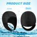 Jecery 2 Pcs Neoprene Diving Hood 2.5mm Thermal Wetsuit Cap with Chin Straps - Black | For Men & Women - Ideal for Snorkeling, Surfing & Water Sports - Buy Online on SooperMarket.com