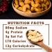 LAFOOCO Sea Salt Caramel Cashews 14.1 oz - Premium Roasted Cashews | Resealable Jar | Nutrient-Rich Protein Snack | Perfect Gift for Celebrations, Holidays, Birthdays - Buy Online on SooperMarket.com