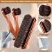 4 Pcs Horsehair Shoe Brush Kit with Polishing Daubers & Applicators - Leather Care Brushes Set for Shine Cleaning - Includes Cloth and Bag (Shoe Brush Set E) - Buy Online on SooperMarket.com