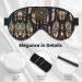 SSIMOO Adjustable Feather Sleep Mask - Breathable & Fashionable Eye Mask for Comfortable Sleep - International Shipping Available - Buy Online on SooperMarket.com