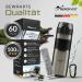 Bergkvist Outdoor Water Filter Bottle - 500ml Fj llklar | Ahlstrom Clean Drinking Water for Camping Hiking & Survival Adventures - Black - Buy Online on SooperMarket.com