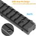 LONSEL Dovetail to Picatinny Rail Adapter - Low Profile Scope Riser - 2 Pack Converter for 11mm to 21mm Rails - Buy Online on SooperMarket.com
