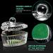 AORAEM 2PCS Nail Tips Art Dappen Dish with Lid - Glass Crystal Cup for Acrylic Liquid Powder - Professional and Home Use - Heart Shape - Buy Online on SooperMarket.com