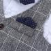 Famuka Baby Boys Gentleman Suits Tuxedo Set in Grey - Size 110 - Buy Online on SooperMarket.com