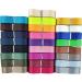 Yo-Yo2015 Nylon Webbing 3/4 Inch 100 Yards 25 Mixed Colors Durable Flat Nylon Webbing Strap for Backpack Cargo Strap Pet Leash or Collar Gardening Craft (100 Yards  3/4 Inch) - Buy Online on SooperMarket.com