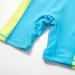 Bonverano Baby Boys Swimsuit 12-18 Months | Short-Sleeve One Piece with UPF 50+ Sun Protection | Surfing Crocodile Design - Buy Online on SooperMarket.com