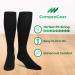 ComproGear 6XL Compression Socks in Onyx Black - Support for Maximum Comfort - Buy Online on SooperMarket.com