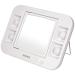 Jerdon J1015 LED Lighted Makeup Mirror 5x Magnification White Finish - Buy Online on SooperMarket.com