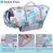 Buy Vivaglory Ripstop Dog Rescue Vest - Improved Lift & Visibility for Small/Medium Dogs | Leaf Blue XXS (28-35cm) - Perfect for Boating & Safety - Buy Online on SooperMarket.com