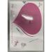 Topdirect 31.5 inch Synthetic Hair Wig Training Head - DIY Hairstyle Set with Holder in Rose Red - Perfect for Hairdressers - Buy Online on SooperMarket.com