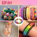 Yowamho 1581+ Loom Bands Kit: 30 Variety Colors Rubber Band Bracelet DIY Crafting Gift for Kids Boys & Girls - 1400 Bands Included - Buy Online on SooperMarket.com