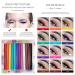 Gireatick 12PCS Matte Rainbow Colorful Liquid Eyeliner Set - Waterproof, High Pigmented Eyeliner Pen Set with Soft and Hyper Sharp Tip Brush - 12 Vibrant Colors - Buy Online on SooperMarket.com