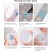 DADYOUPIN Silicone Nail Stamper Double Sided French Nail Art Stamp with Scraper - Buy Online on SooperMarket.com