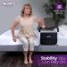 MGrip Adjustable Contoured Bed Rail with Multiple Gripping Positions Black/White - Buy Online on SooperMarket.com