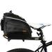 Ibera Bicycle Seatpost-Mounted Commuter Carrier Rack or Rack and Trunk Bag Combo, Regular Size Rack Only, Regular Size Combo, Compact Size Combo Combo-compact