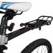 Ibera Seatpost-Mounted Bicycle Carrier Rack | Regular Size Rack Only | Rack and Trunk Bag Combo | Compact Size Option - Buy Online on SooperMarket.com