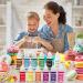 12 Colors x 10ml Food Coloring Set for Baking & Cake Decorating - Food Grade Dye for Fondant, Slime Making, DIY Supplies - 0.35 Fl. oz/Bottles - Buy Online on SooperMarket.com