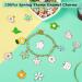 MARFOREVER 120 Pcs Spring Floral Enamel Flower Charms for Jewelry Making - Assorted Gold Charm Pendants for DIY Necklace, Bracelet, Earrings - Gifts for Mom - Buy Online on SooperMarket.com