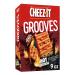Cheez-It Grooves Cheese Crackers, Crunchy Snack Crackers, Lunch Snacks, Scorchin' Hot Cheddar, 9oz Box (1 Box)
