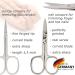 3 Swords Germany - brand quality 8 piece manicure pedicure grooming kit with glass nail file (483) COGNAC - OSTRICH IMITATION - Buy Online on SooperMarket.com