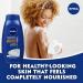 NIVEA Skin Care Gift Set for Her: Body Wash, Lotion, Lip Balm & Cream - 4 Piece Collection - Buy Online on SooperMarket.com