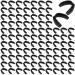 100 Pcs Kids Youth Mouth Guard for Sports Mouthguard Athletic Football Mouth Guard Football Mouthpiece Gum Protection for Boxing Basketball Football Hockey Karate Basketball Lacrosse Simple Style Black