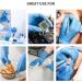 Nitrile Gloves 100Pcs 1000 Pcs Disposable Blue  Small/Medium/Large/XLarge  No Latex No Powder Large (Pack of 100) Blue-100 Pcs - Buy Online on SooperMarket.com