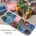 Shop GZSYY Nail Art Sequins - 12 Colors of Sparkly Glitter Powder for Stunning Nail Designs - Buy Online on SooperMarket.com