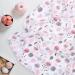 Miracle Baby Muslin Swaddle Blanket | Cotton Summer | 110x150cm | Hedgehog and Rabbit Design | for Boys and Girls | Lightweight Breathable Layer - Buy Online on SooperMarket.com