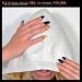 Vixi 600 Medium Oval Nail Set with Prep File - 10 Sizes Clear Express Full Cover False Fingernail Extensions for Salon & Home Use - Buy Online on SooperMarket.com