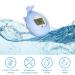 Whale Shaped Baby Bath Thermometer with Silent Alarm - Safe Water Temperature for Kids - Buy Online on SooperMarket.com