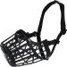 TRIXIE Nylon & Plastic Dog Muzzle for Golden Retriever - L-XL (35 cm) - Black - 12 Pack - Buy Online on SooperMarket.com