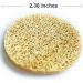 36 Pack Natural Loofah Sponge Exfoliating Face Pads - Body Scrubbers for Bath, Shower, and Spa - Cleansing Skin for Women and Men - Buy Online on SooperMarket.com